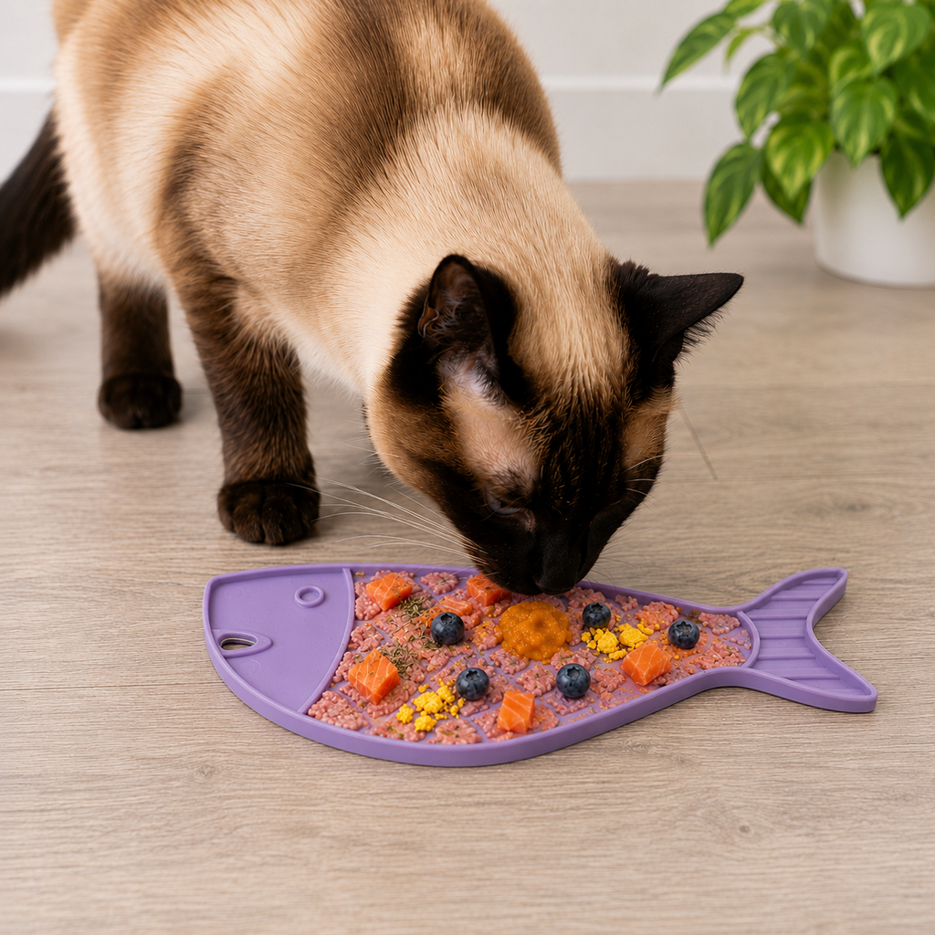 SodaPup Goldfish eMat Lick Mat for Cats