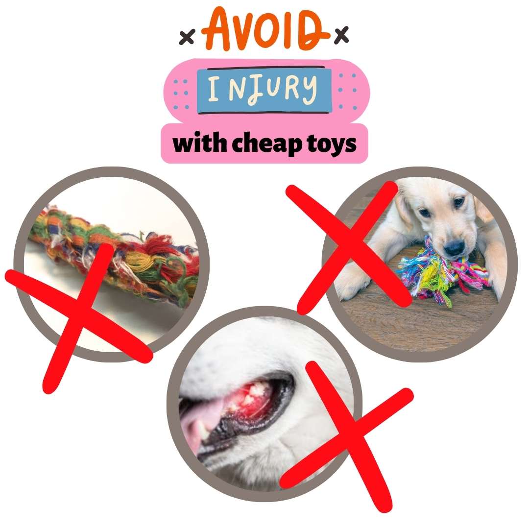 3-in-1 Dog Enrichment Tube: Tug Toy, Treat Puzzle & Snuffle Ball