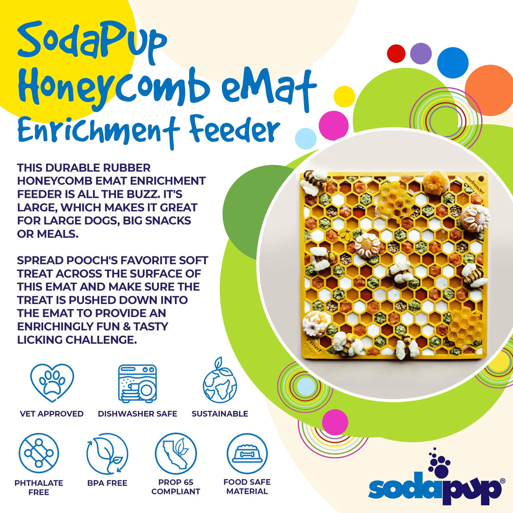 SodaPup Honeycomb eMat for Dogs & Cats