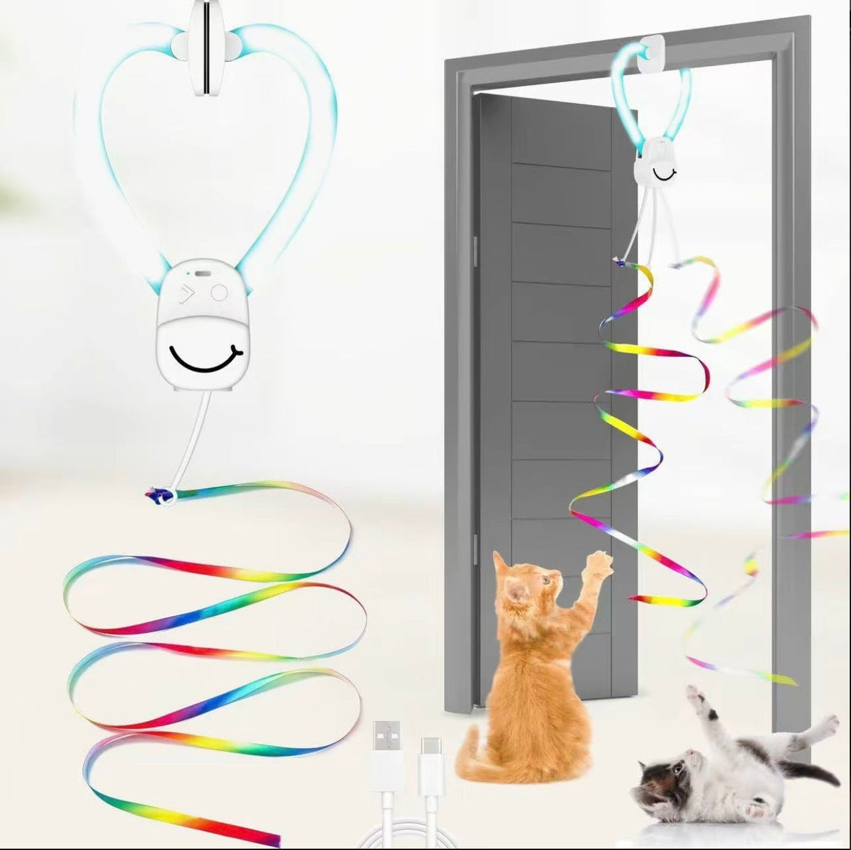 FlyChase Hanging Bird Cat Toy