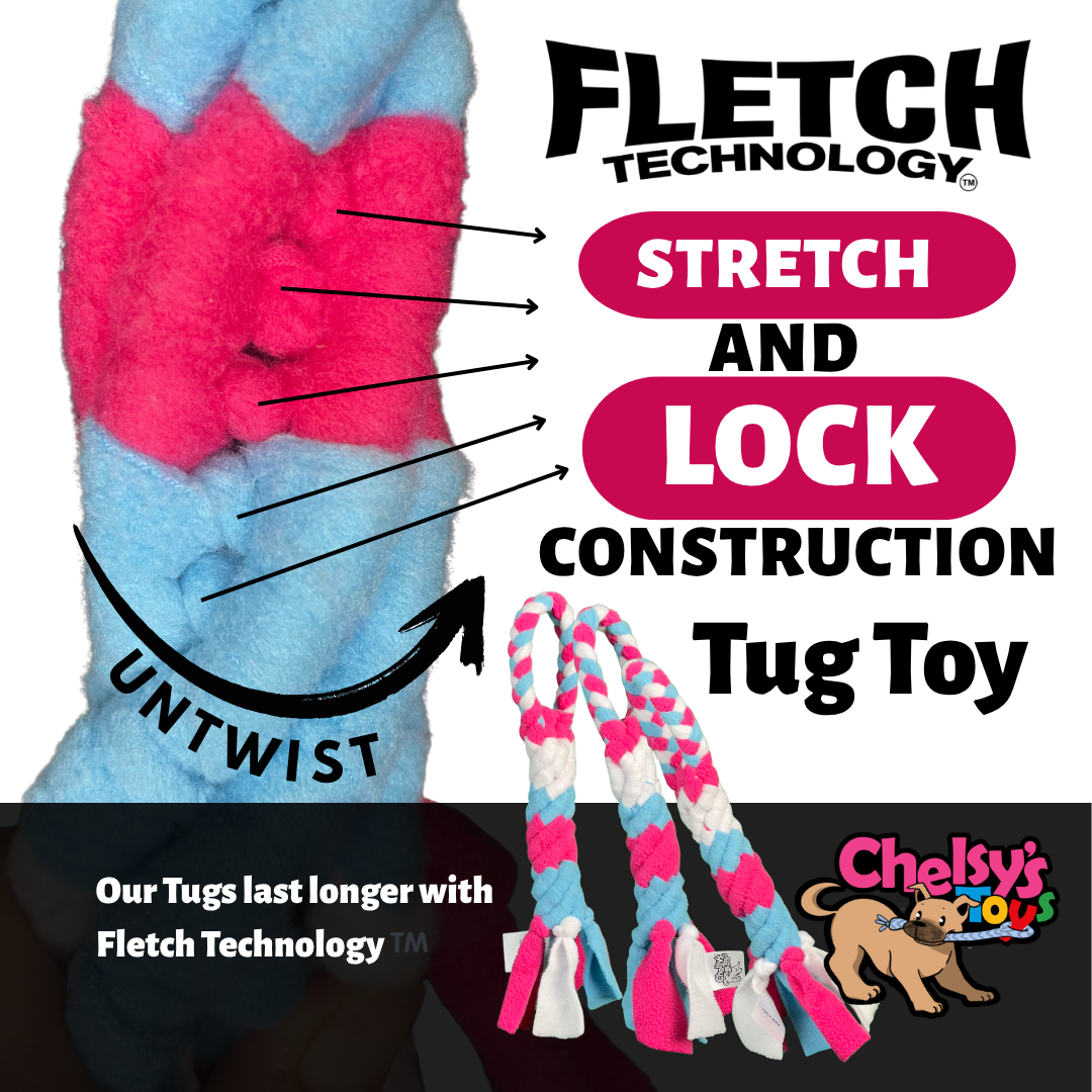 3-in-1 Dog Enrichment Tube: Tug Toy, Treat Puzzle & Snuffle Ball