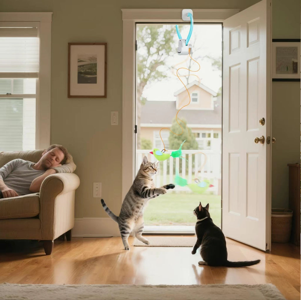 FlyChase Hanging Bird Cat Toy