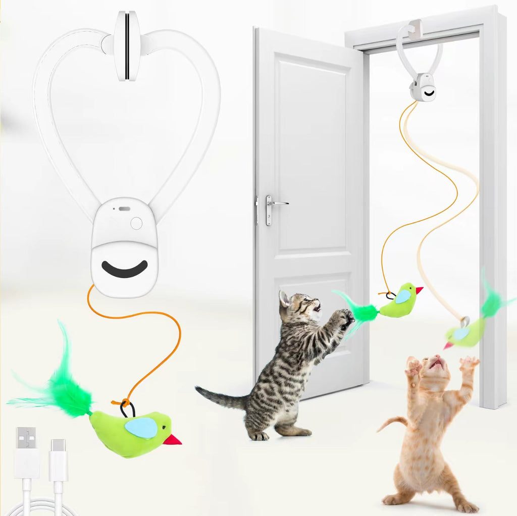 FlyChase Hanging Bird Cat Toy