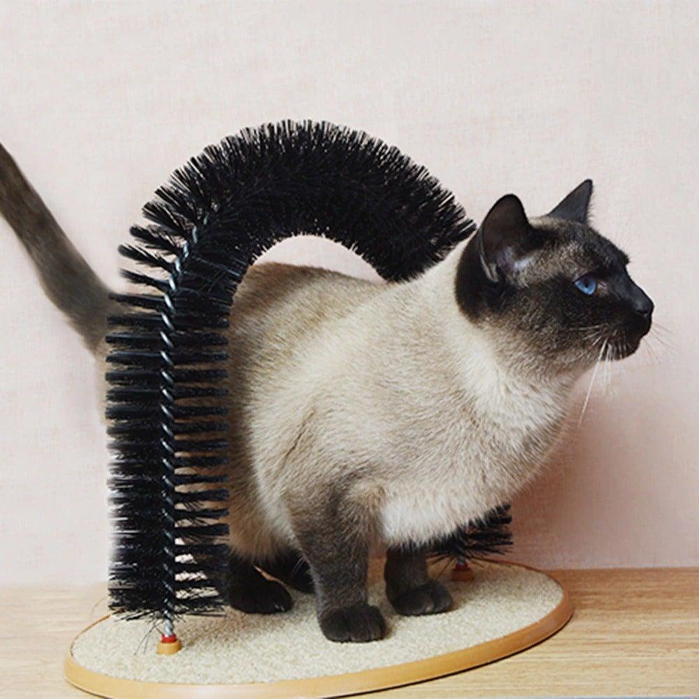 Cat Self-Groomer Arch & Scratcher