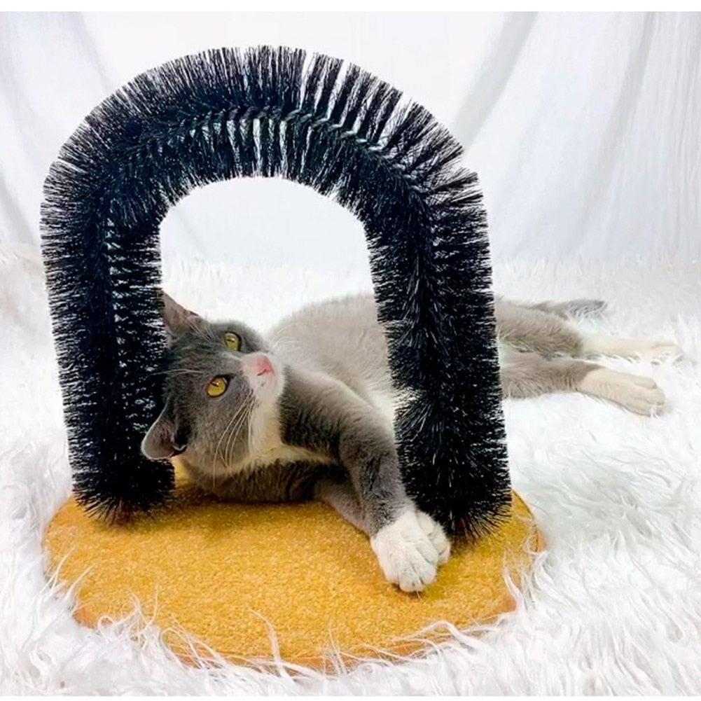 Cat Self-Groomer Arch & Scratcher