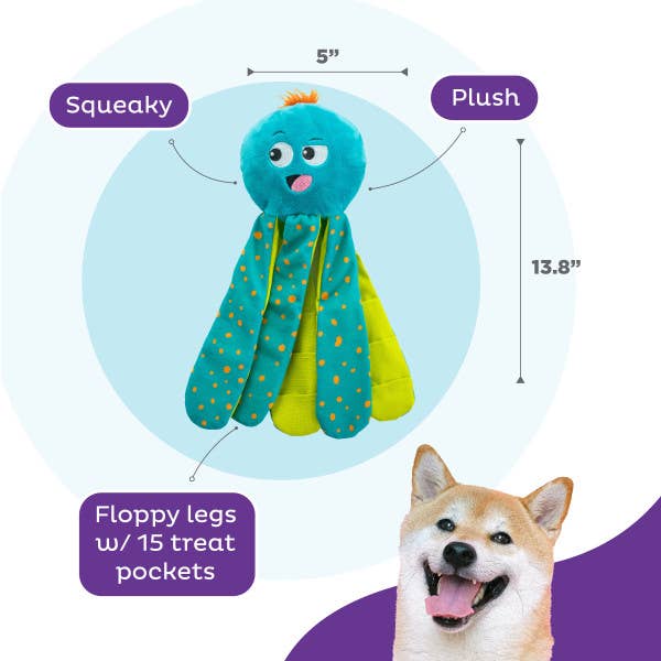 Nina Ottosson Silly Legz Octopus Dog Puzzle Toy