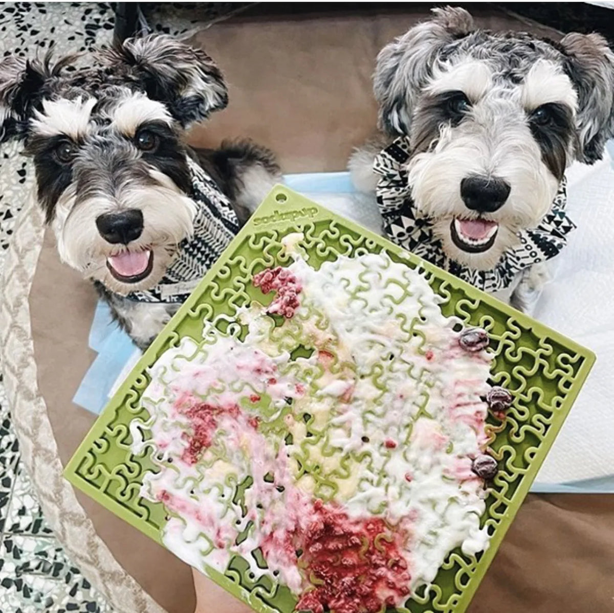 SodaPup Jigsaw Puzzle eMat for Dogs & Cats